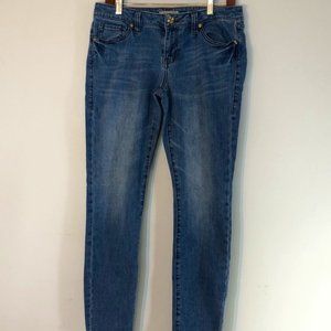 Cabi Jeans Denim Lightly Distressed 5 Pockets SZ 8